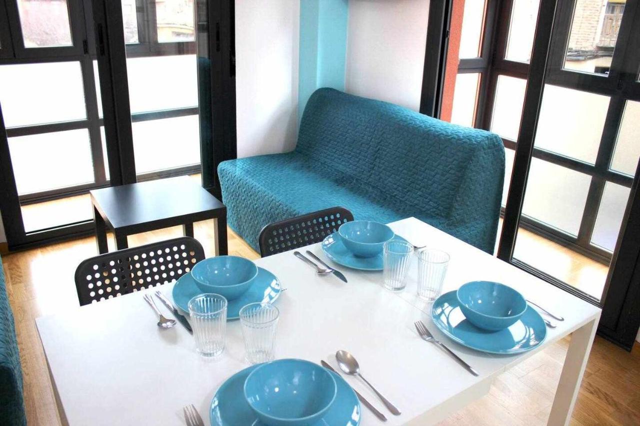 El dúplex más céntrico del húmedo desayuno wifi León Exterior foto